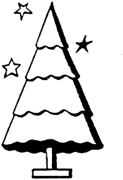 Disegno da colorare: albero di Natale (Oggetti) #167624 - Pagine da Colorare Stampabili Gratuite