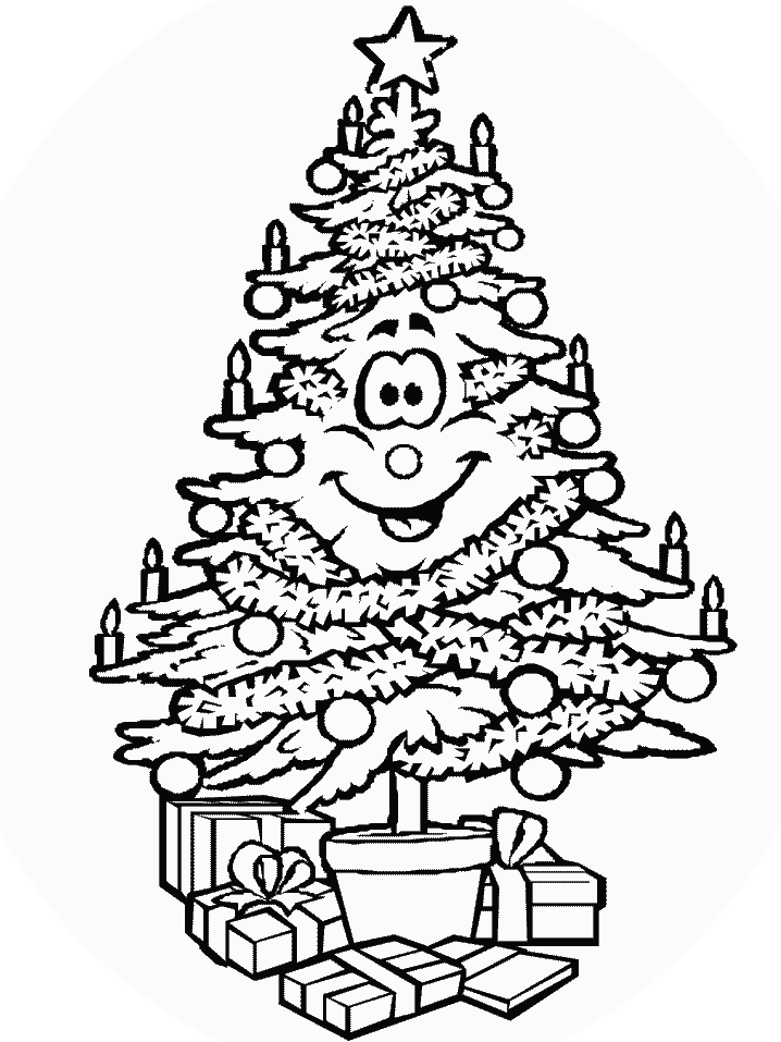 Disegno da colorare: albero di Natale (Oggetti) #167629 - Pagine da Colorare Stampabili Gratuite
