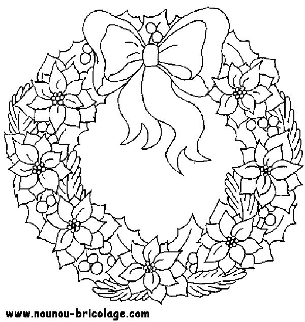 Disegno da colorare: Ghirlanda natalizia (Oggetti) #169335 - Pagine da Colorare Stampabili Gratuite