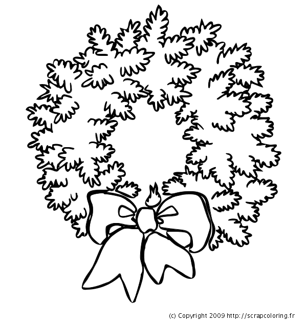 Disegno da colorare: Ghirlanda natalizia (Oggetti) #169341 - Pagine da Colorare Stampabili Gratuite