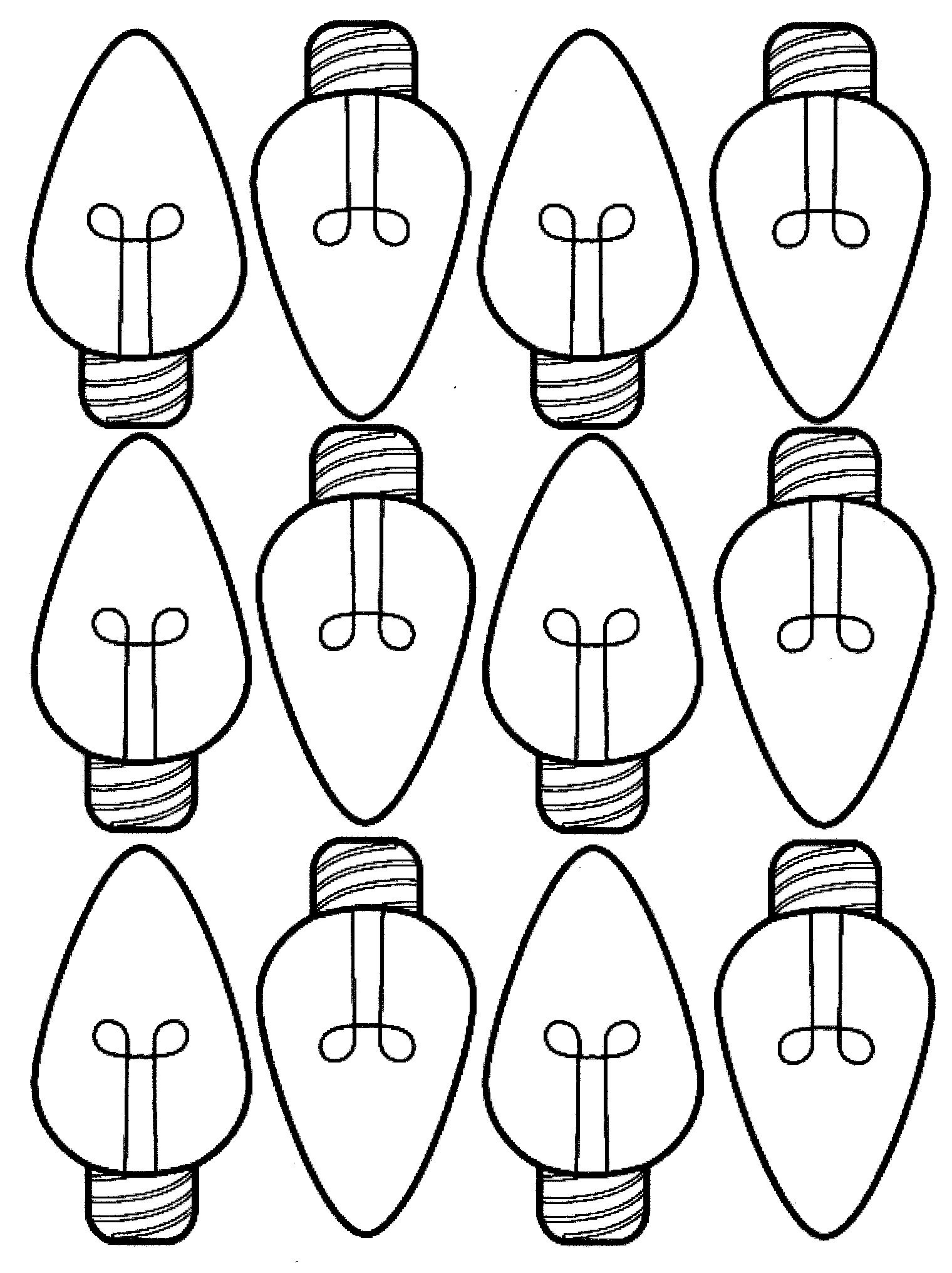 Disegno da colorare: Lampadina (Oggetti) #119618 - Pagine da Colorare Stampabili Gratuite
