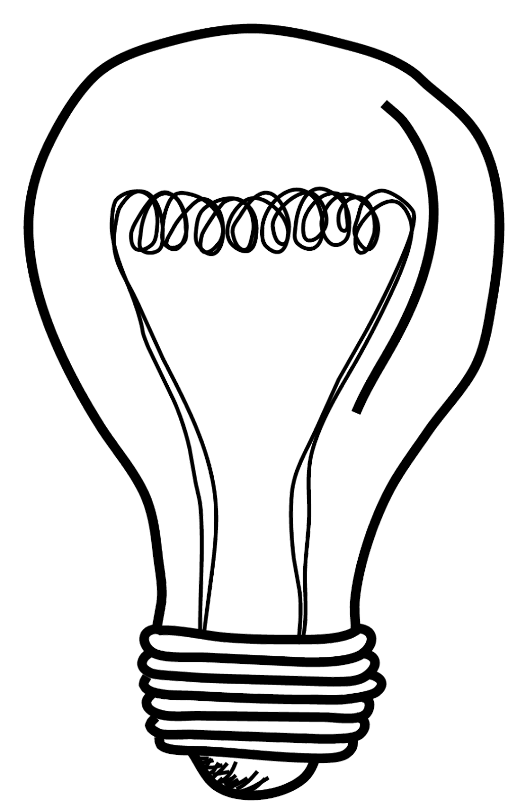 Disegno da colorare: Lampadina elettrica (Oggetti) #119411 - Pagine da Colorare Stampabili Gratuite