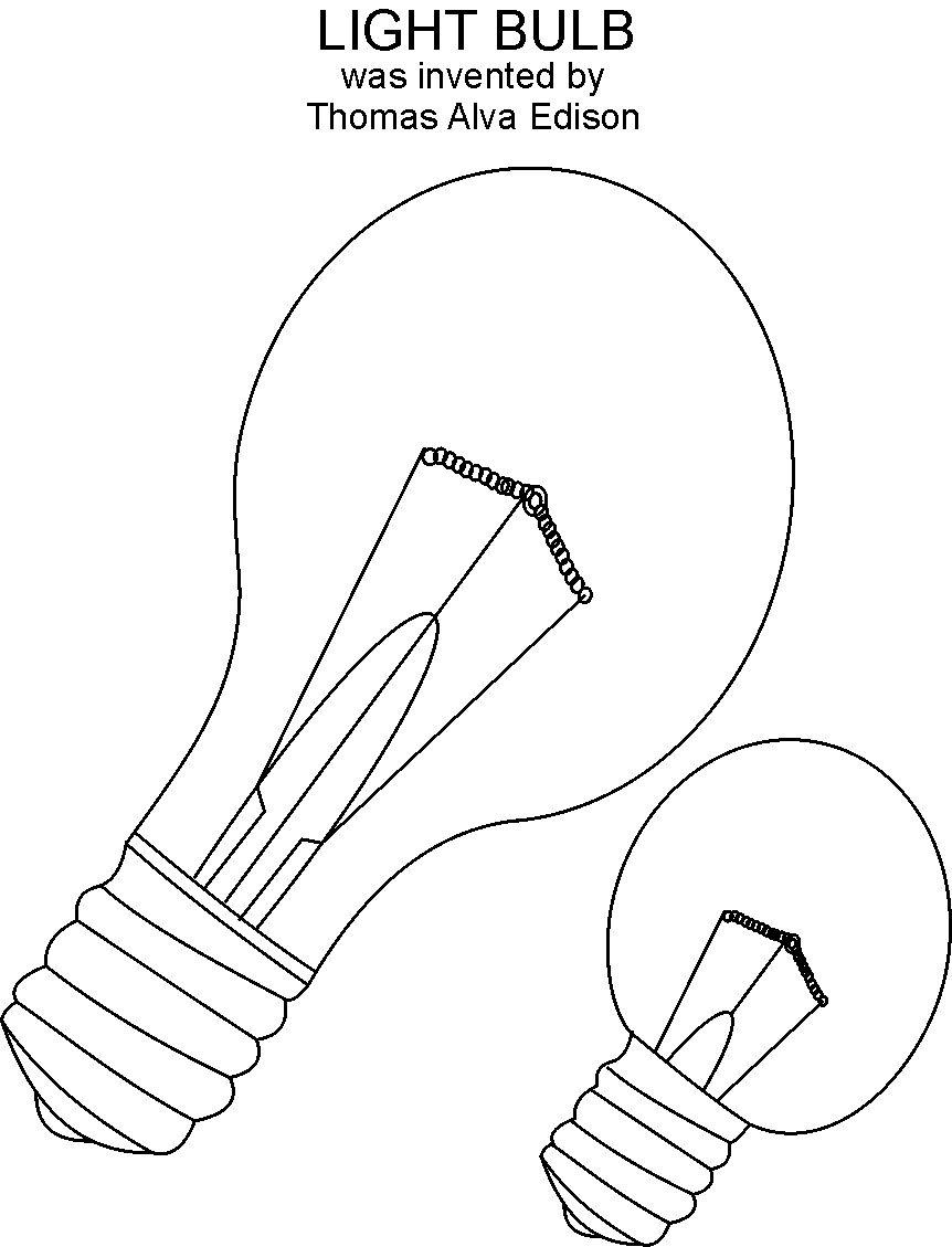 Disegno da colorare: Lampadina elettrica (Oggetti) #119526 - Pagine da Colorare Stampabili Gratuite
