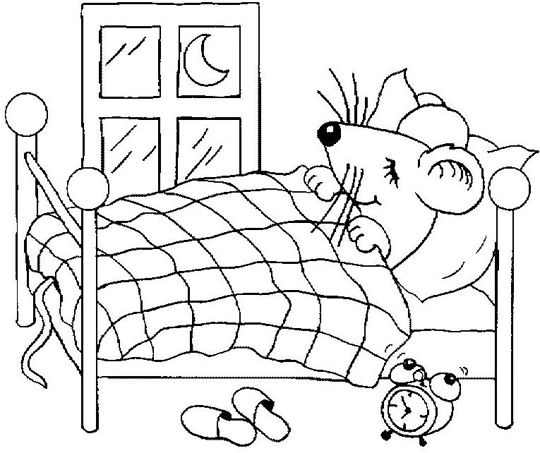 Disegno da colorare: Letto (Oggetti) #167841 - Pagine da Colorare Stampabili Gratuite