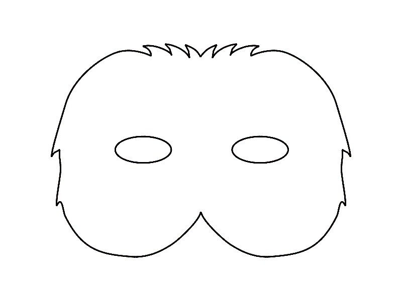 Disegno da colorare: Maschera (Oggetti) #120697 - Pagine da Colorare Stampabili Gratuite