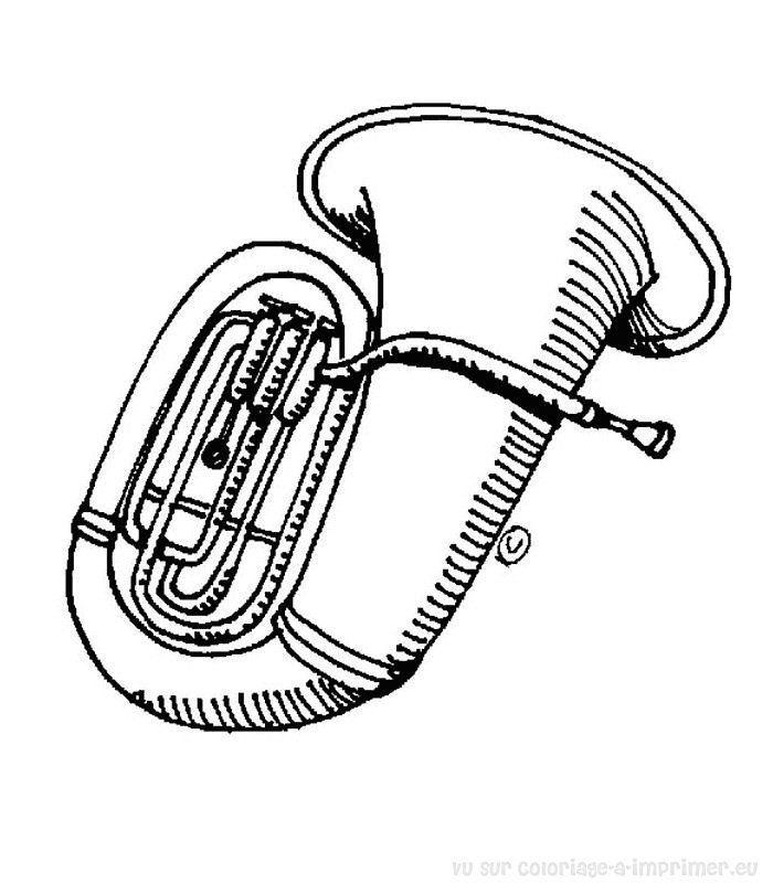 Disegno da colorare: Strumenti musicali (Oggetti) #167152 - Pagine da Colorare Stampabili Gratuite