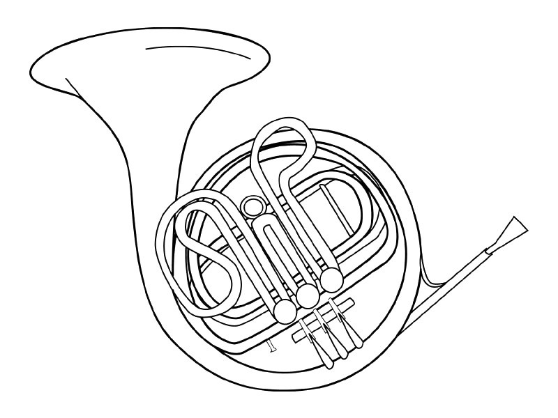 Disegno da colorare: Strumenti musicali (Oggetti) #167161 - Pagine da Colorare Stampabili Gratuite