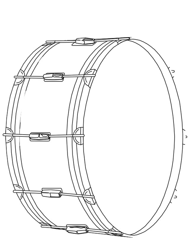 Disegno da colorare: Strumenti musicali (Oggetti) #167171 - Pagine da Colorare Stampabili Gratuite