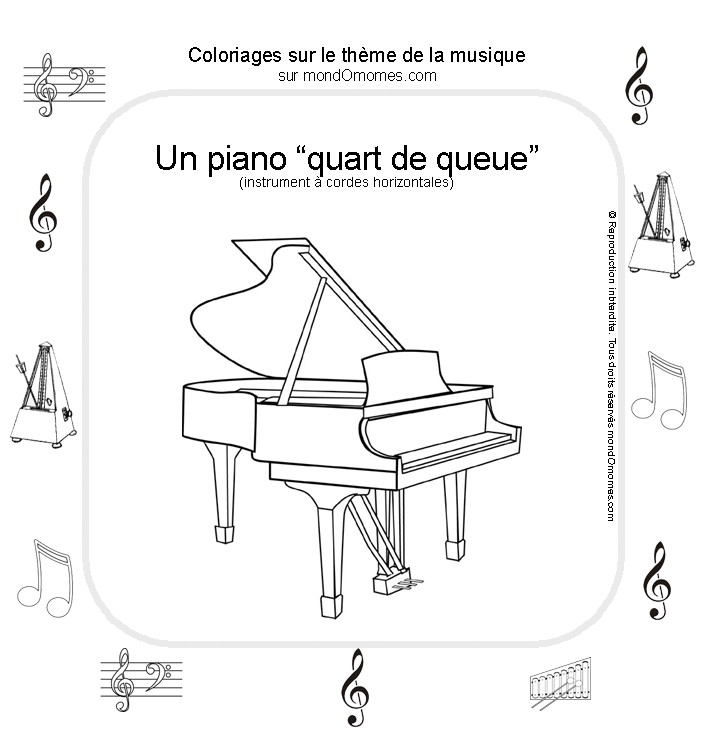 Disegno da colorare: Strumenti musicali (Oggetti) #167194 - Pagine da Colorare Stampabili Gratuite