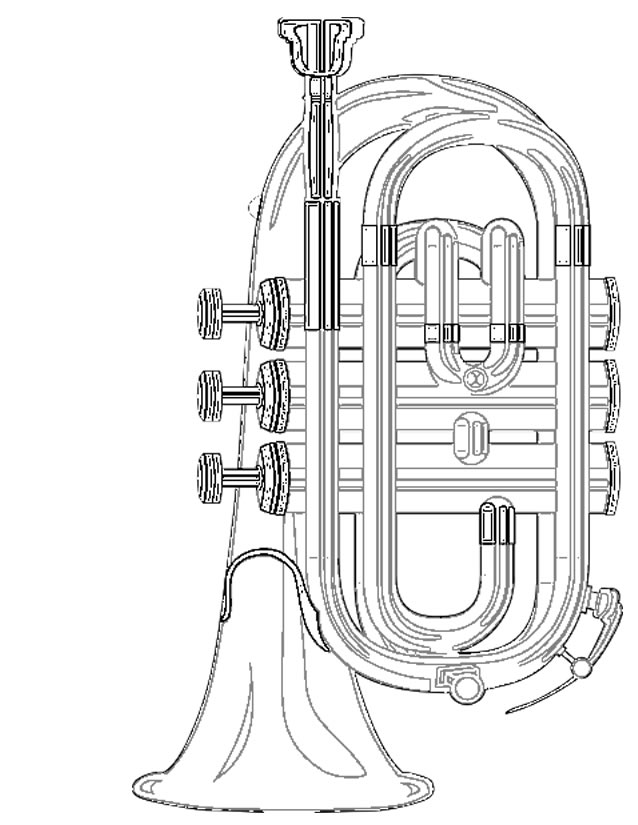 Disegno da colorare: Strumenti musicali (Oggetti) #167282 - Pagine da Colorare Stampabili Gratuite