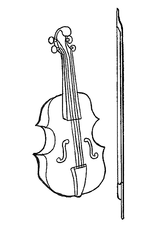 Disegno da colorare: Strumenti musicali (Oggetti) #167309 - Pagine da Colorare Stampabili Gratuite