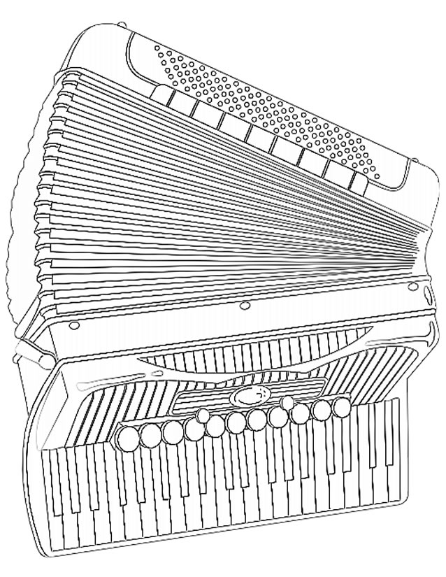 Disegno da colorare: Strumenti musicali (Oggetti) #167319 - Pagine da Colorare Stampabili Gratuite