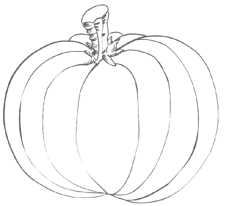 Disegno da colorare: Zucca (Oggetti) #166940 - Pagine da Colorare Stampabili Gratuite