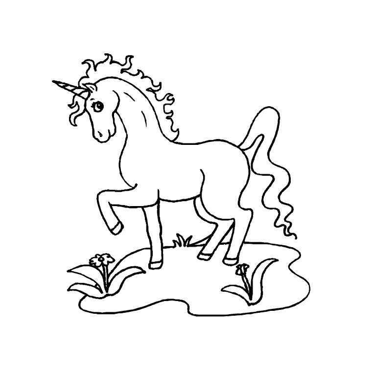 Disegno da colorare: Unicorno (Personaggi Fantasy e Avventura) #19606 - Pagine da Colorare Stampabili Gratuite