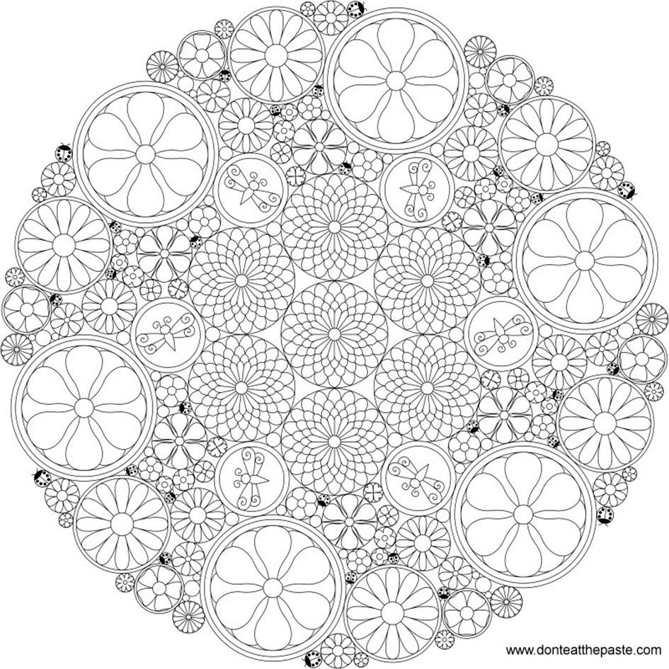 Disegno da colorare: Anti stress (Rilassamento) #127183 - Pagine da Colorare Stampabili Gratuite