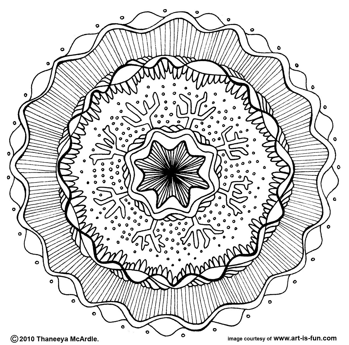 Disegno da colorare: Arteterapia (Rilassamento) #23189 - Pagine da Colorare Stampabili Gratuite