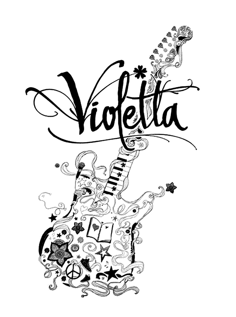 Disegno da colorare: Violetta (spettacoli televisivi) #170466 - Pagine da Colorare Stampabili Gratuite