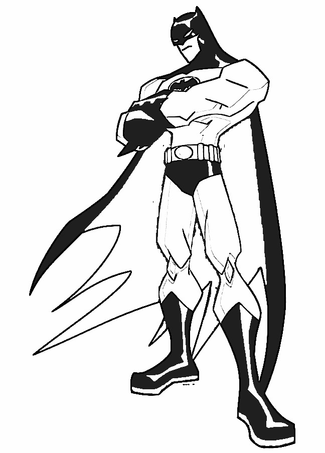 Disegno da colorare: Batman (Supereroe) #76827 - Pagine da Colorare Stampabili Gratuite