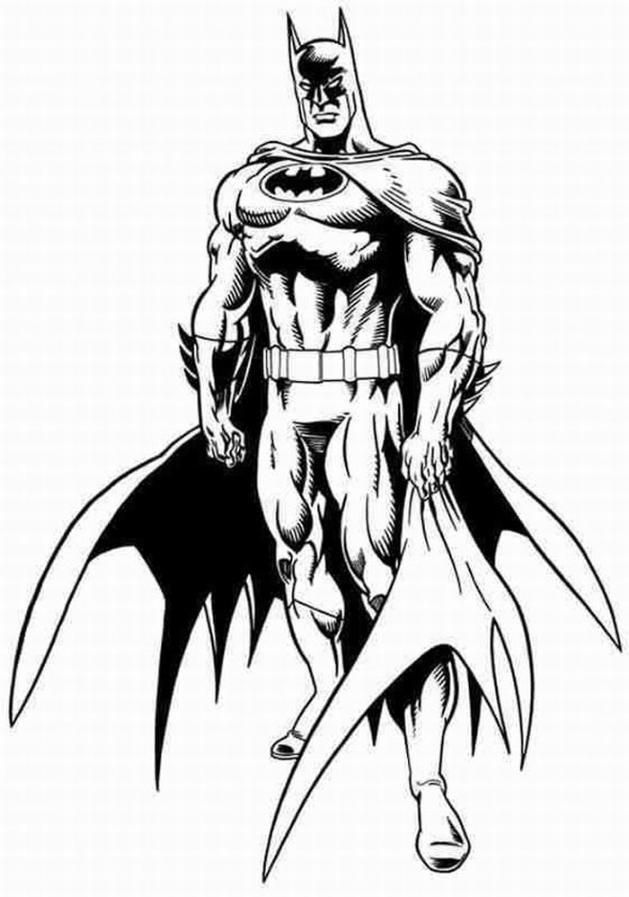 Disegno da colorare: Batman (Supereroe) #76846 - Pagine da Colorare Stampabili Gratuite