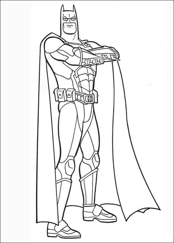 Disegno da colorare: Batman (Supereroe) #76872 - Pagine da Colorare Stampabili Gratuite