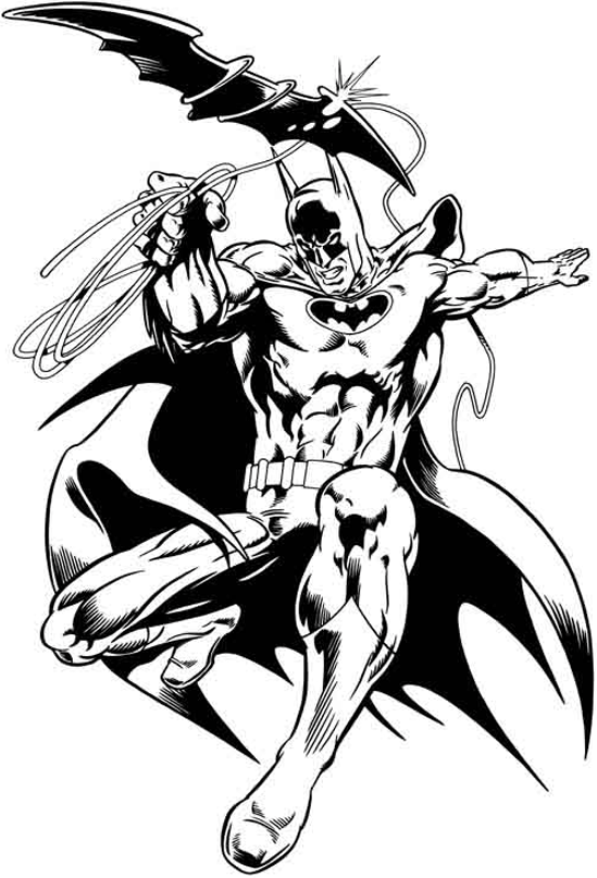 Disegno da colorare: Batman (Supereroe) #76876 - Pagine da Colorare Stampabili Gratuite