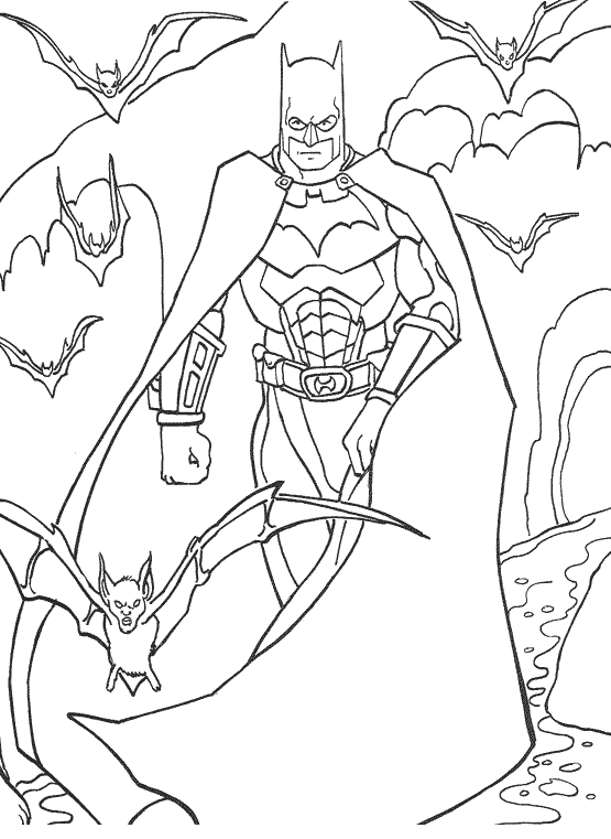 Disegno da colorare: Batman (Supereroe) #76911 - Pagine da Colorare Stampabili Gratuite
