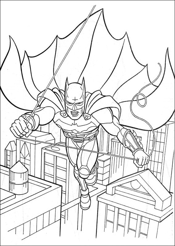 Disegno da colorare: Batman (Supereroe) #76934 - Pagine da Colorare Stampabili Gratuite