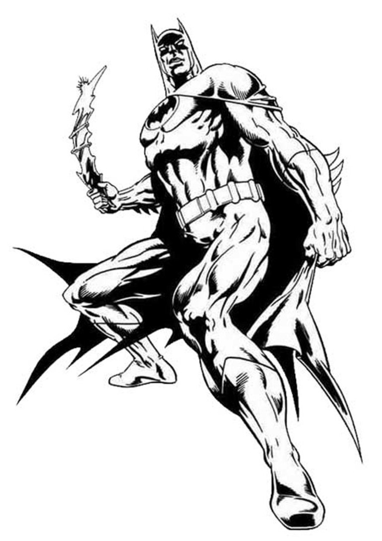 Disegno da colorare: Batman (Supereroe) #76935 - Pagine da Colorare Stampabili Gratuite
