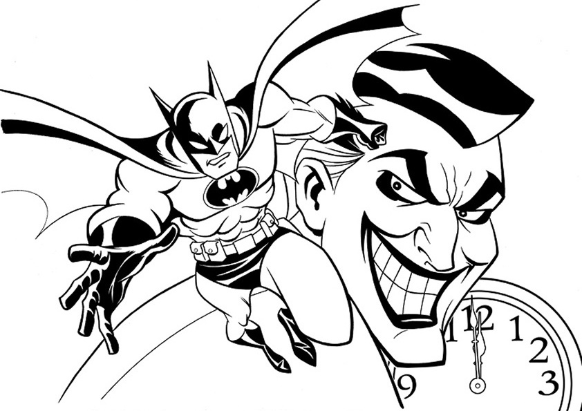 Disegno da colorare: Batman (Supereroe) #76967 - Pagine da Colorare Stampabili Gratuite