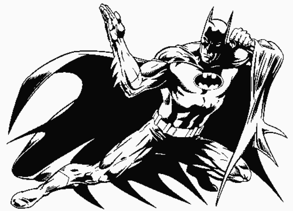 Disegno da colorare: Batman (Supereroe) #76975 - Pagine da Colorare Stampabili Gratuite