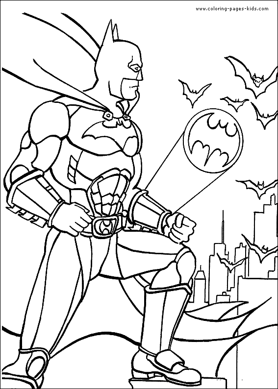 Disegno da colorare: Batman (Supereroe) #77104 - Pagine da Colorare Stampabili Gratuite