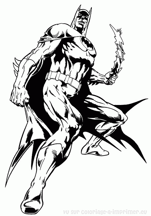 Disegno da colorare: Batman (Supereroe) #77115 - Pagine da Colorare Stampabili Gratuite