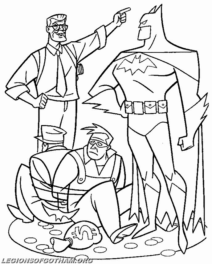 Disegno da colorare: Batman (Supereroe) #77178 - Pagine da Colorare Stampabili Gratuite