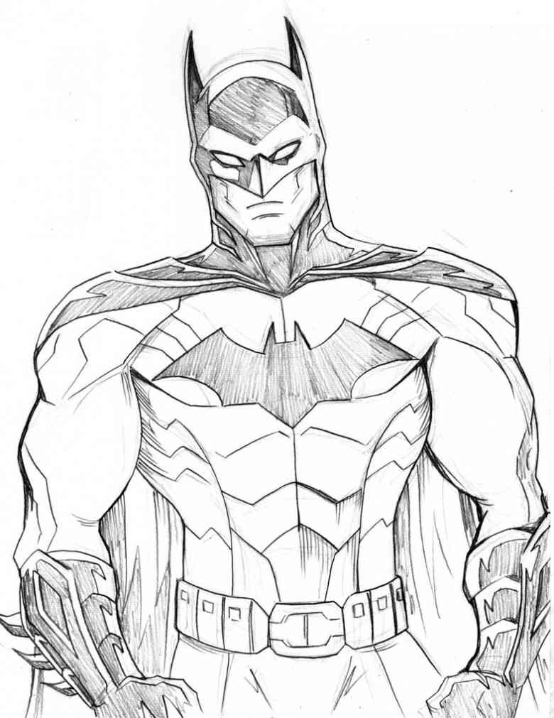 Disegno da colorare: Batman (Supereroe) #77183 - Pagine da Colorare Stampabili Gratuite