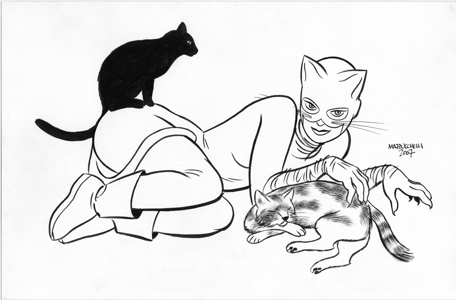 Disegno da colorare: catwoman (Supereroe) #78051 - Pagine da Colorare Stampabili Gratuite