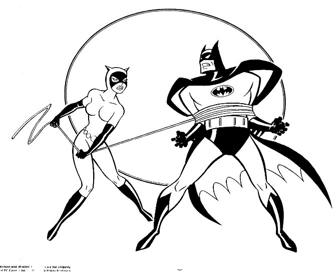 Disegno da colorare: catwoman (Supereroe) #78102 - Pagine da Colorare Stampabili Gratuite