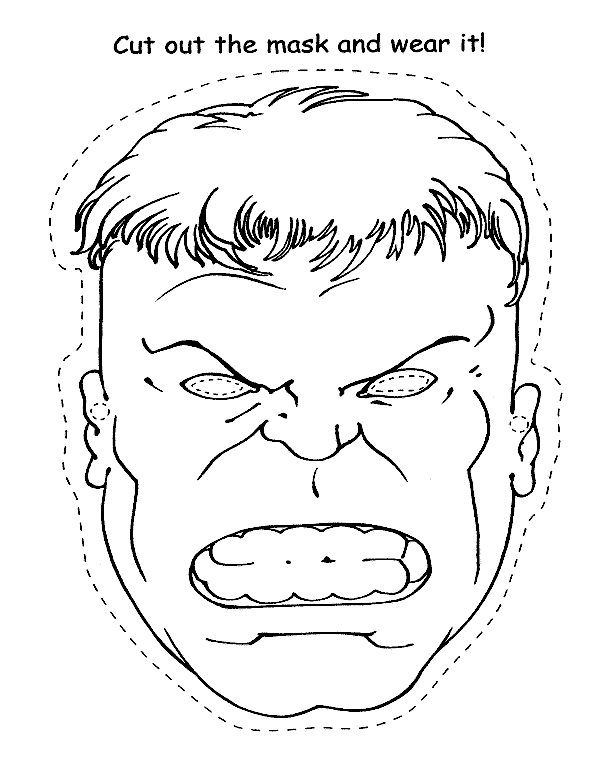 Disegno da colorare: Hulk (Supereroe) #79019 - Pagine da Colorare Stampabili Gratuite