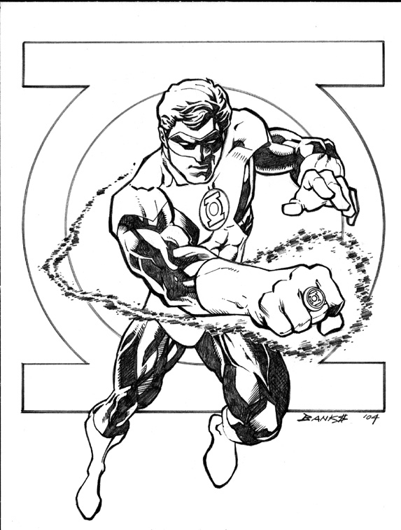 Disegno da colorare: I supereroi della DC Comics (Supereroe) #80157 - Pagine da Colorare Stampabili Gratuite