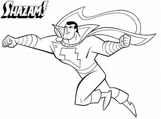 Disegno da colorare: I supereroi della DC Comics (Supereroe) #80177 - Pagine da Colorare Stampabili Gratuite