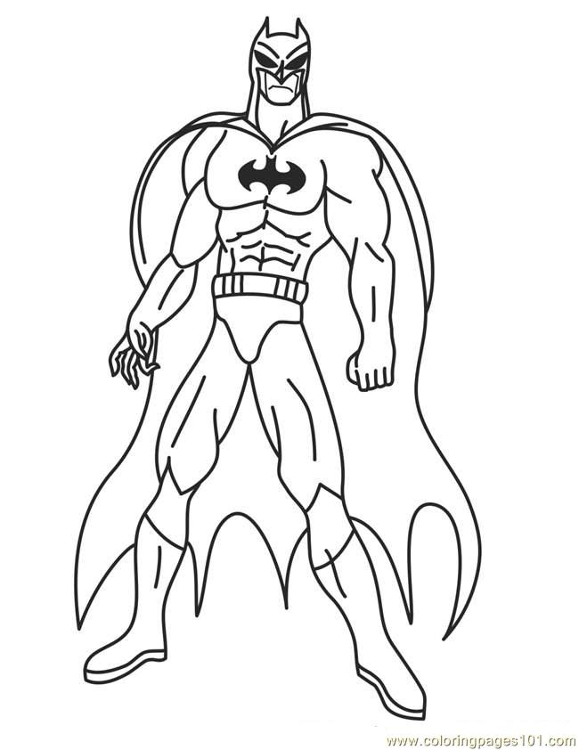 Disegno da colorare: I supereroi della DC Comics (Supereroe) #80198 - Pagine da Colorare Stampabili Gratuite