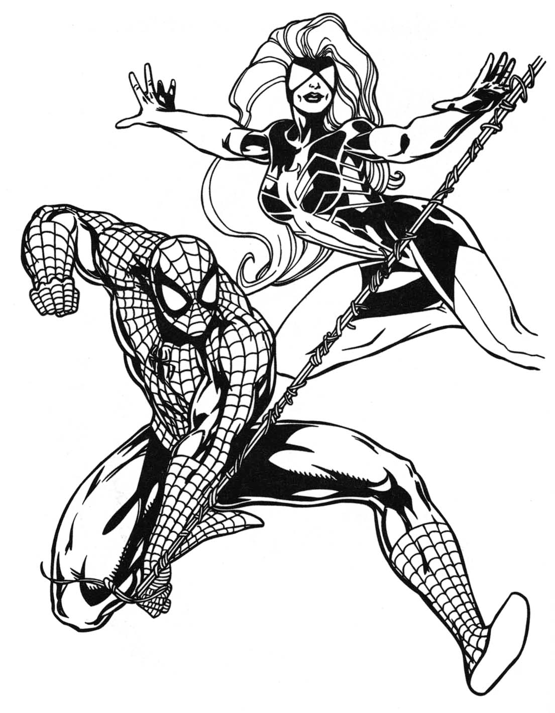 Disegno da colorare: I supereroi della DC Comics (Supereroe) #80202 - Pagine da Colorare Stampabili Gratuite