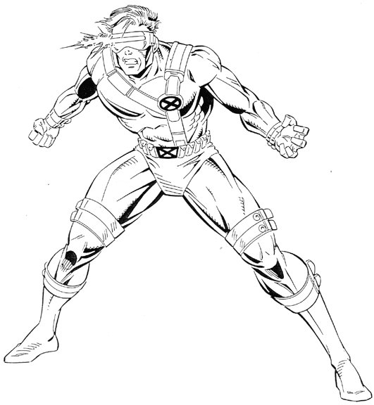 Disegno da colorare: I supereroi della DC Comics (Supereroe) #80245 - Pagine da Colorare Stampabili Gratuite
