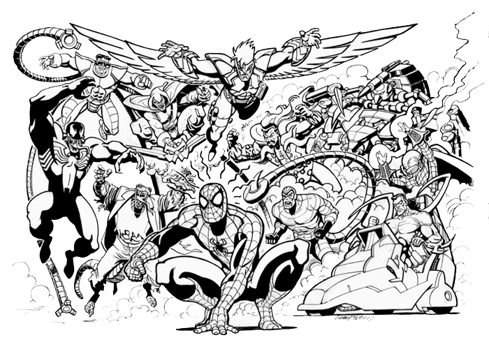 Disegno da colorare: I supereroi della DC Comics (Supereroe) #80279 - Pagine da Colorare Stampabili Gratuite