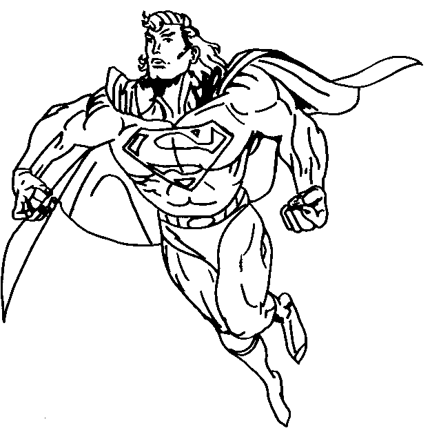 Disegno da colorare: I supereroi della DC Comics (Supereroe) #80422 - Pagine da Colorare Stampabili Gratuite