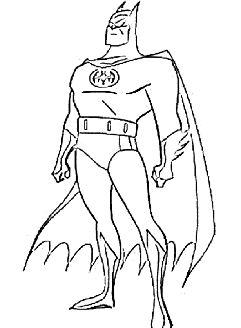 Disegno da colorare: I supereroi della DC Comics (Supereroe) #80445 - Pagine da Colorare Stampabili Gratuite