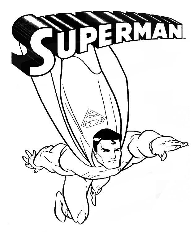 Disegno da colorare: I supereroi della DC Comics (Supereroe) #80461 - Pagine da Colorare Stampabili Gratuite