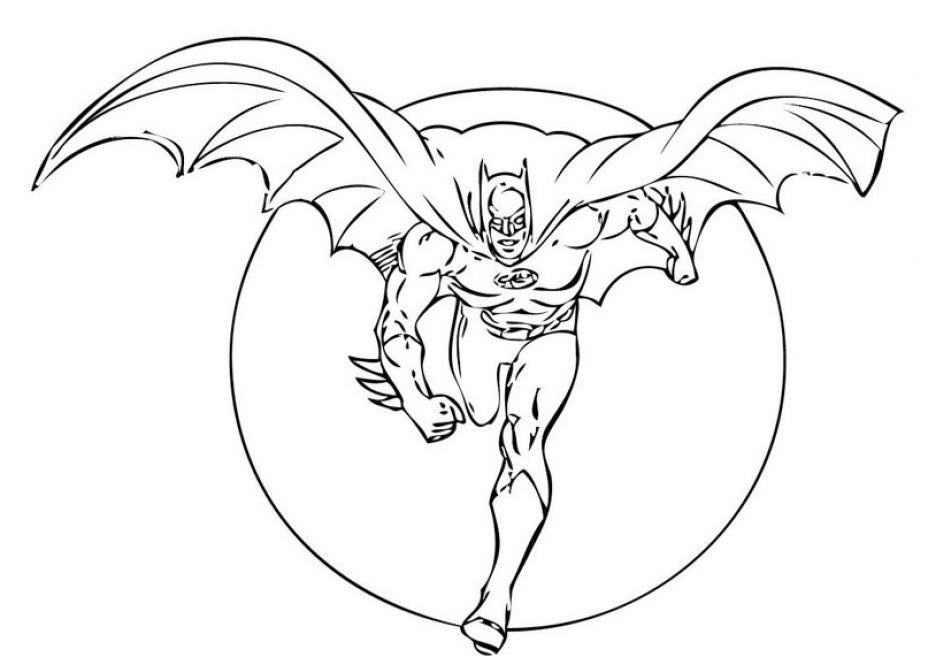 Disegno da colorare: I supereroi della DC Comics (Supereroe) #80490 - Pagine da Colorare Stampabili Gratuite