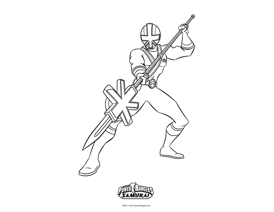 Disegno da colorare: Power Ranger (Supereroe) #49954 - Pagine da Colorare Stampabili Gratuite