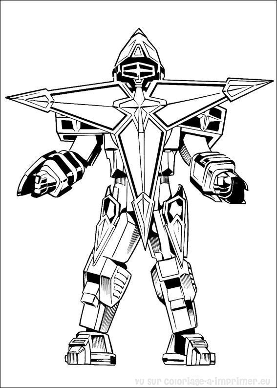 Disegno da colorare: Power Ranger (Supereroe) #49975 - Pagine da Colorare Stampabili Gratuite