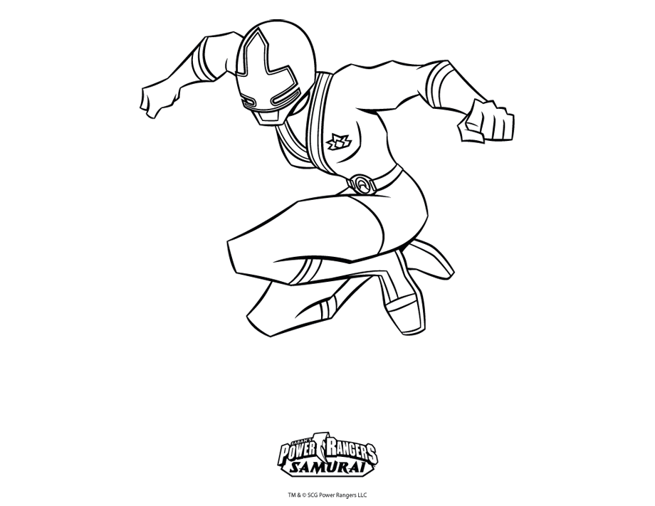 Disegno da colorare: Power Ranger (Supereroe) #49990 - Pagine da Colorare Stampabili Gratuite
